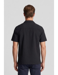 Lyle & Scott camicia mezza manica in seersucker Crinkle Resort SW2409V [2b108f06] 2