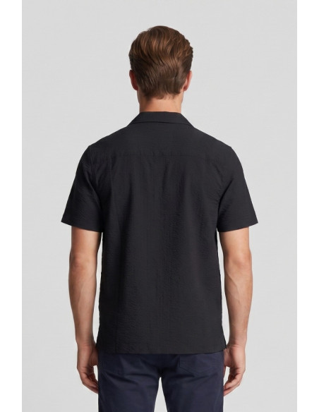 Lyle & Scott camicia mezza manica in seersucker Crinkle Resort SW2409V [f236cc0b]