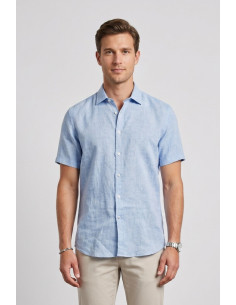 North Sails camicia mezza manica in lino 664439 [540c04df]