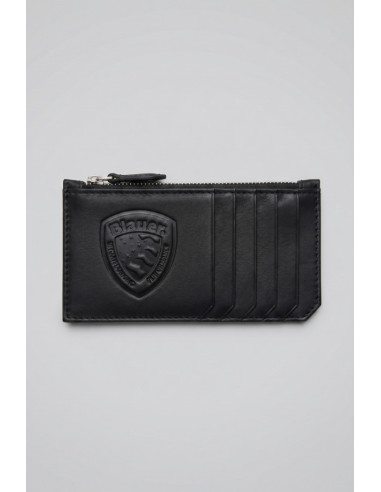 Blauer portafoglio in pelle S6CLUW01 [3cc9af53]