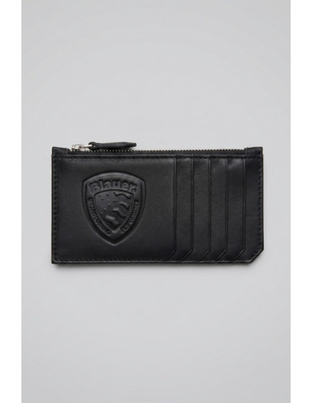 Blauer portafoglio in pelle S6CLUW01 [3cc9af53]