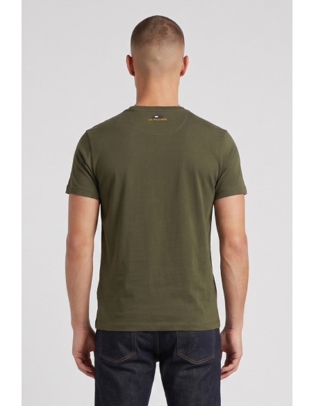 US Polo ASSN t-shirt in cotone con logo ricamato Luca US43154001 [c4e75010]