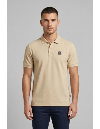 Refrigue polo in piquet di cotone stretch R5013M261 [2327d122]