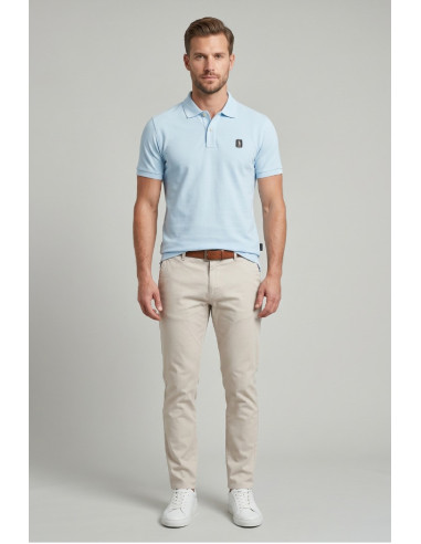 Refrigue polo in piquet di cotone stretch R5013M261 [fa863ef7]