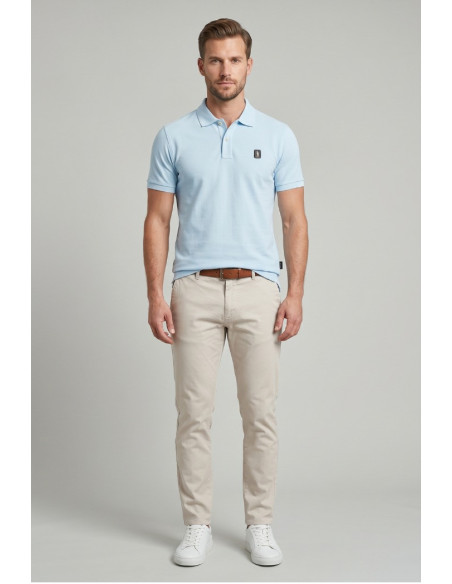 Refrigue polo in piquet di cotone stretch R5013M261 [fa863ef7]