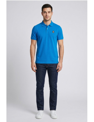 Refrigue polo in piquet di cotone stretch R5013M261 [fe45605d]
