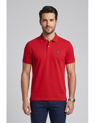 Refrigue polo in piquet di cotone stretch R5013M261 [b637b1d8]