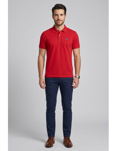 Refrigue polo in piquet di cotone stretch R5013M261 [d80c33d1]