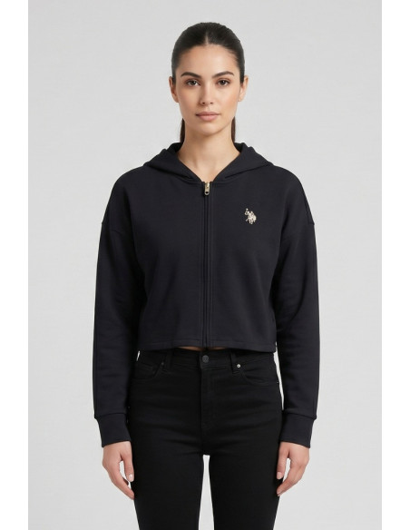 US Polo ASSN felpa in tessuto stretch con cappuccio US43362003 [ac21f0e4]