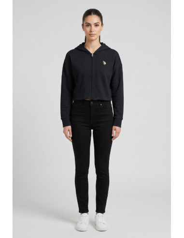 US Polo ASSN felpa in tessuto stretch con cappuccio US43362003 [c21a72ed]