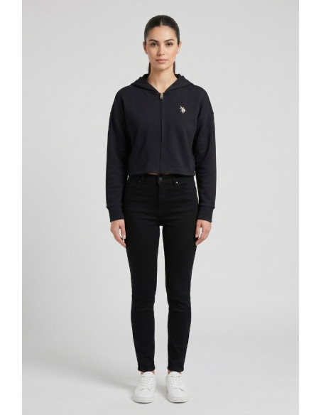 US Polo ASSN felpa in tessuto stretch con cappuccio US43362003 [c21a72ed]