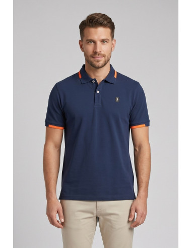 Refrigue polo in piquet di cotone stretch R5022M261 [8cc03c77]