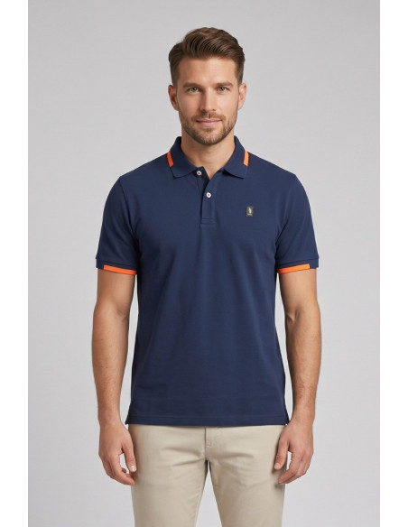 Refrigue polo in piquet di cotone stretch R5022M261 [8cc03c77]