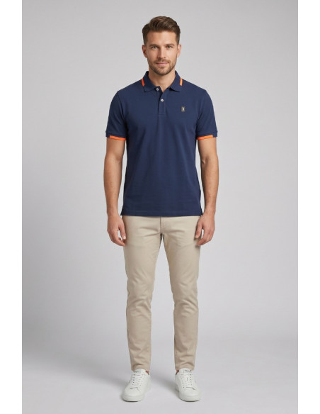Refrigue polo in piquet di cotone stretch R5022M261 [e2fbbe7e]