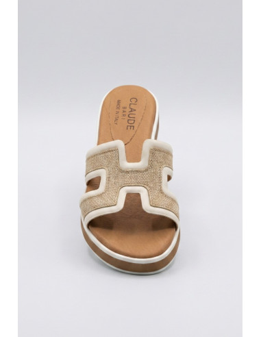 Claude ciabatta con fascia stilizzata EMMERS [aceaaa4e]