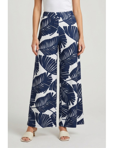 GM by Gai Mattiolo pantalone a fantasia palme GM4017 [f45fd89a]