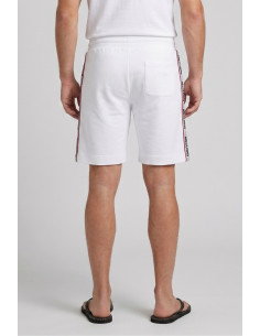 Moschino bermuda in cotone stretch con bande logate V1A6885-4409 [19555900] 2