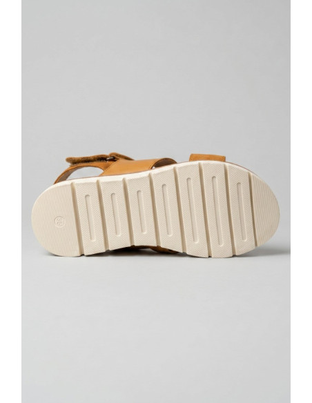 Riposella sandalo in pelle con fascia incrociata BRUNA-WC00BX [15414668]