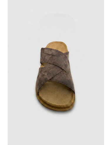 Riposella ciabatta con fascia incrociata ILARIO-MC00BX [ed907d67]
