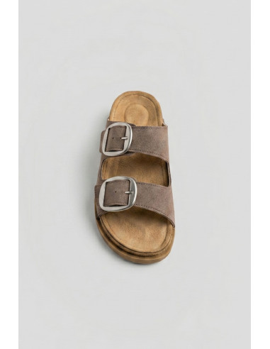 Riposella ciabatta con doppia fascia regolabile LISA-WC02BX [959d557c]