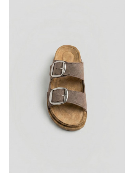 Riposella ciabatta con doppia fascia regolabile LISA-WC02BX [959d557c]