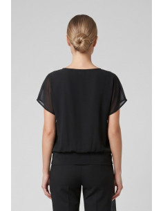 PDK blusa con strass e fusciacca 3297P4591 [3b3f7f5c] 2