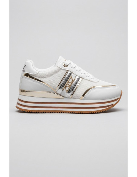 ALV by Alviero Martini sneaker platform con dettagli stampati ALVSD0238 [52be2aa8]