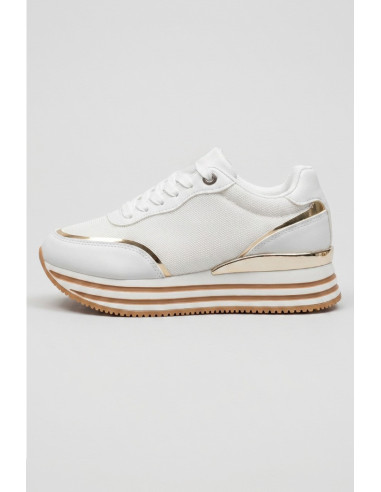 ALV by Alviero Martini sneaker platform con dettagli stampati ALVSD0238 [8b9869a5]
