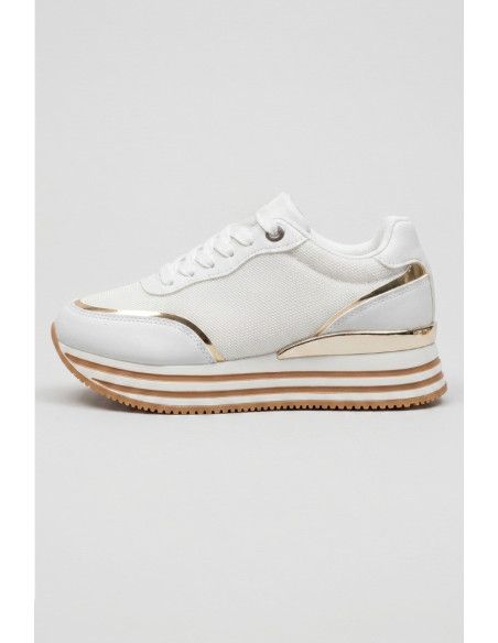 ALV by Alviero Martini sneaker platform con dettagli stampati ALVSD0238 [8b9869a5]