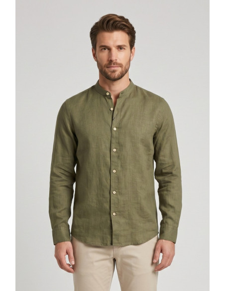 Markup camicia coreana in lino MK13002 [14d136b2]