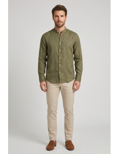 Markup camicia coreana in lino MK13002 [7aeab4bb]