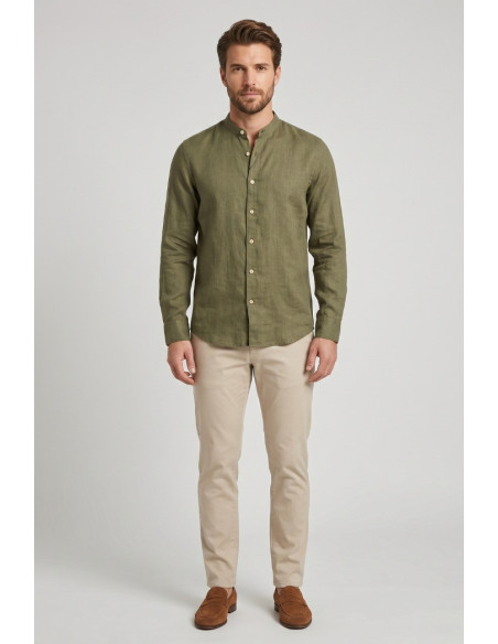 Markup camicia coreana in lino MK13002 [7aeab4bb]