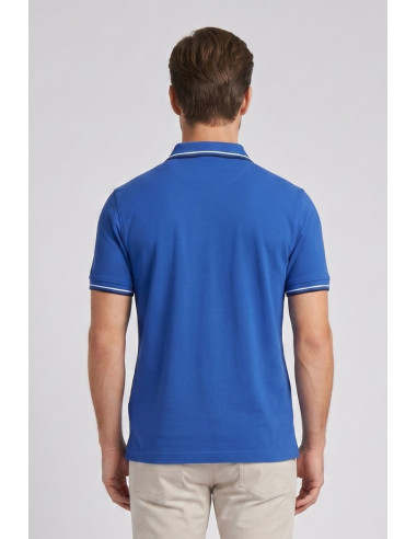 Guy polo in piquet di cotone Cabrio717t-pc M49902 [79b87a82]
