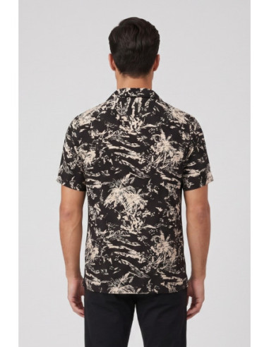 Markup camicia in viscosa con collo riviera MK693053 [33992783]