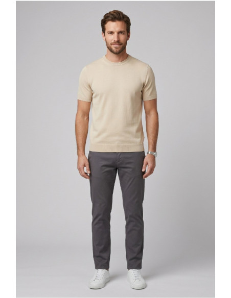 Markup maglia girocollo in cotone MK10004 [b09c981d]