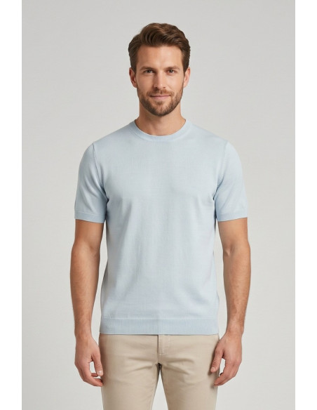Markup maglia girocollo in cotone MK10004 [693d77c8]