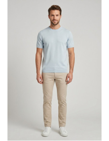 Markup maglia girocollo in cotone MK10004 [0706f5c1]