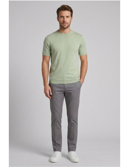 Markup maglia girocollo in cotone MK10004 [350602be]
