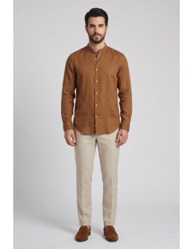 Markup camicia coreana in lino MK13002 [baf5cd03]