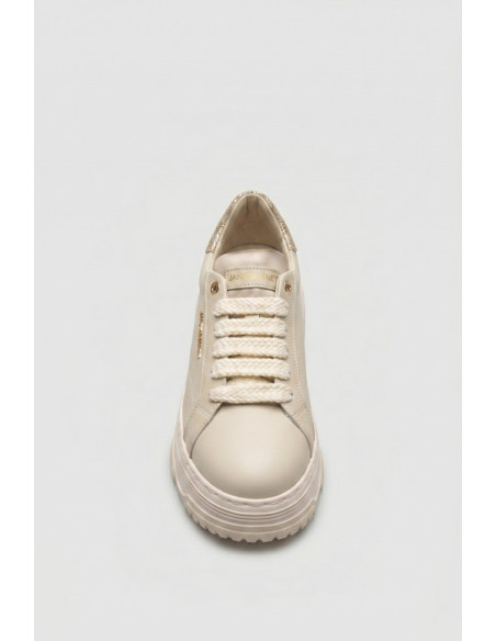 Janet&Janet sneaker platform in pelle J-552 [865dad9d]