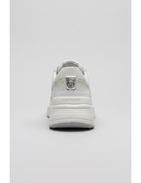Janet&Janet sneaker platform in pelle J-610 [11d0d11e]