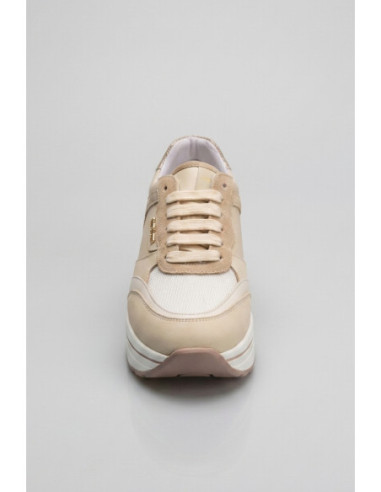 Janet&Janet sneaker platform in pelle J-591 [df49c226]