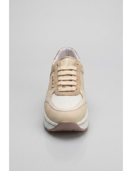 Janet&Janet sneaker platform in pelle J-591 [df49c226]