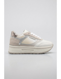 Janet&Janet sneaker platform in pelle J-591 [95a4e726]