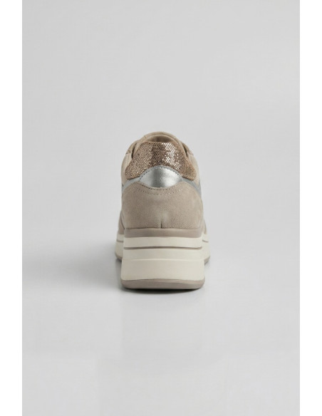 Janet&Janet sneaker platform in pelle J-591 [fecf2231]