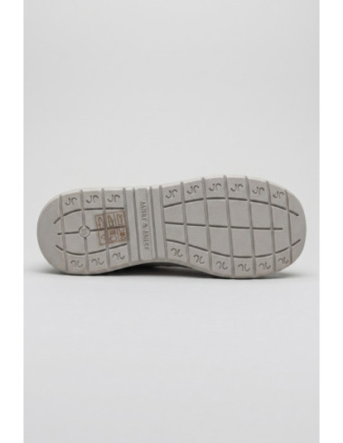 Janet&Janet sneaker platform in pelle J-591 [49d2e335]