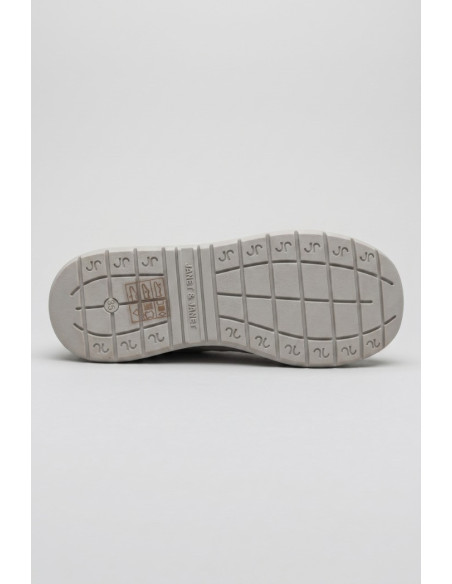 Janet&Janet sneaker platform in pelle J-591 [49d2e335]