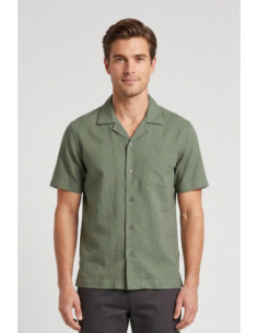 Urban Ring camicia mezza manica in misto lino ur813006 [309744ce]