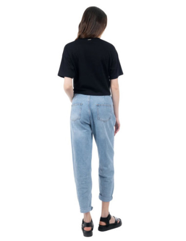 Influencer t-shirt in cotone stretch con strass e perline 03AB134 [1c52a0d7]