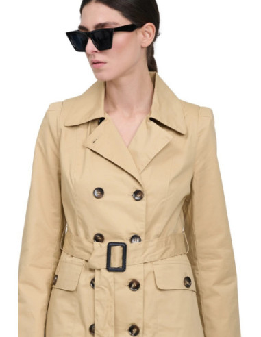 Influencer trench in cotone slim fit 03BJ2330 [422351ba]